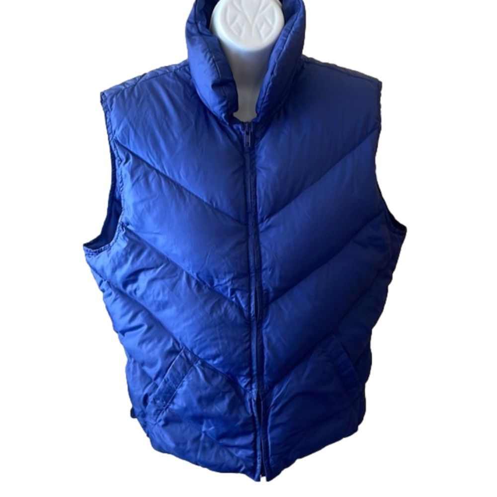 Eddie Bauer Goosedown Nylon Vest Size Medium